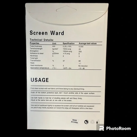 NWT | Kindle/Small Tablet Screen Protector - Picture 2 of 2